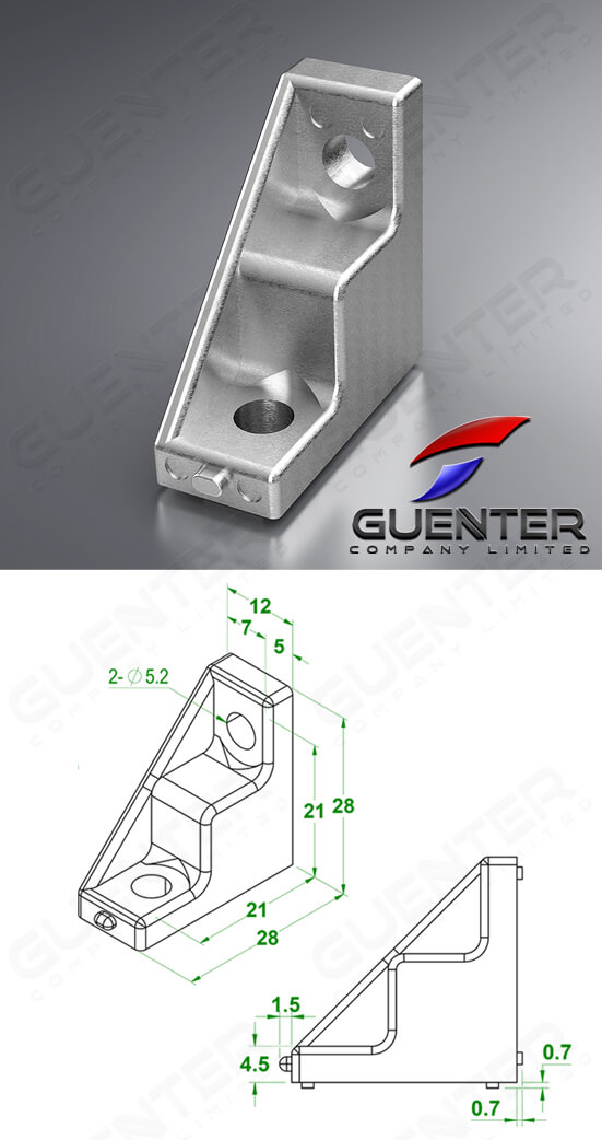 Bracket Flat 20 + Kit Set Image