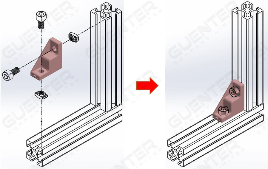 Bracket Flat 20 + Kit Set_Usage