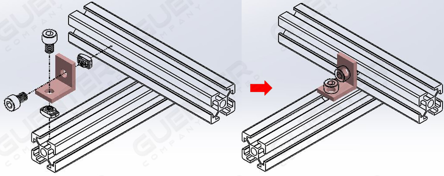 Bracket L 20 Series - Usage - Guenter.co.th