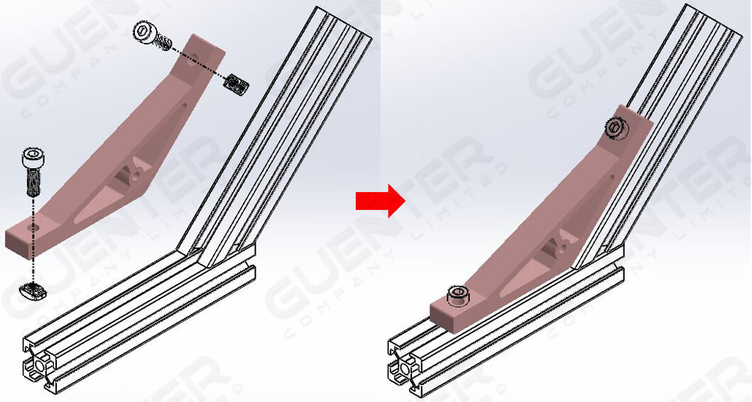 Hard Bracket 20-135° - Usage - Guenter.co.th