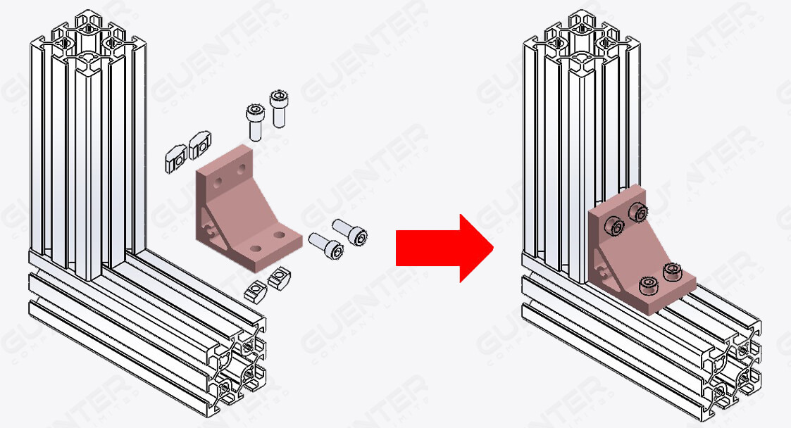 Hard Bracket 3060 30 Series - Usage - Guenter.co.th