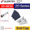 End Cap 20-DE30 - 20 Series - ฝาปิดปลายอลูมิเนียมโปรไฟล์ซีรี่ 20_1 - Web - Guenter.co.th