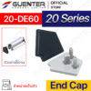 End Cap 20-DE60 - 20 Series - ฝาปิดปลายอลูมิเนียมโปรไฟล์ซีรี่ 20 - Web_1 - Guenter.co.th