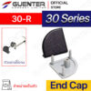 End Cap 30-R - 30 Series - ฝาปิดปลายอลูมิเนียมโปรไฟล์ซีรี่ 30 - Web - Guenter.co.th