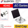 End Cap 4040 - 40 Series - ฝาปิดปลายอลูมิเนียมโปรไฟล์ซีรี่ 40 - Web - Guenter.co.th