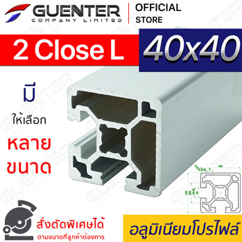 End Cap 30-DE60 ใช้กับอลูมิเนียมโปรไฟล์ 30x30 DE60