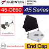 End Cap 45-DE60 - 45 Series - ฝาปิดปลายอลูมิเนียมโปรไฟล์ซีรี่ 45 - Emarket_1 - Guenter.co.th