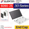 End Cap 6090 2S - 30 Series - ฝาปิดปลายอลูมิเนียมโปรไฟล์ซีรี่ 30 - Web - Guenter.co.th